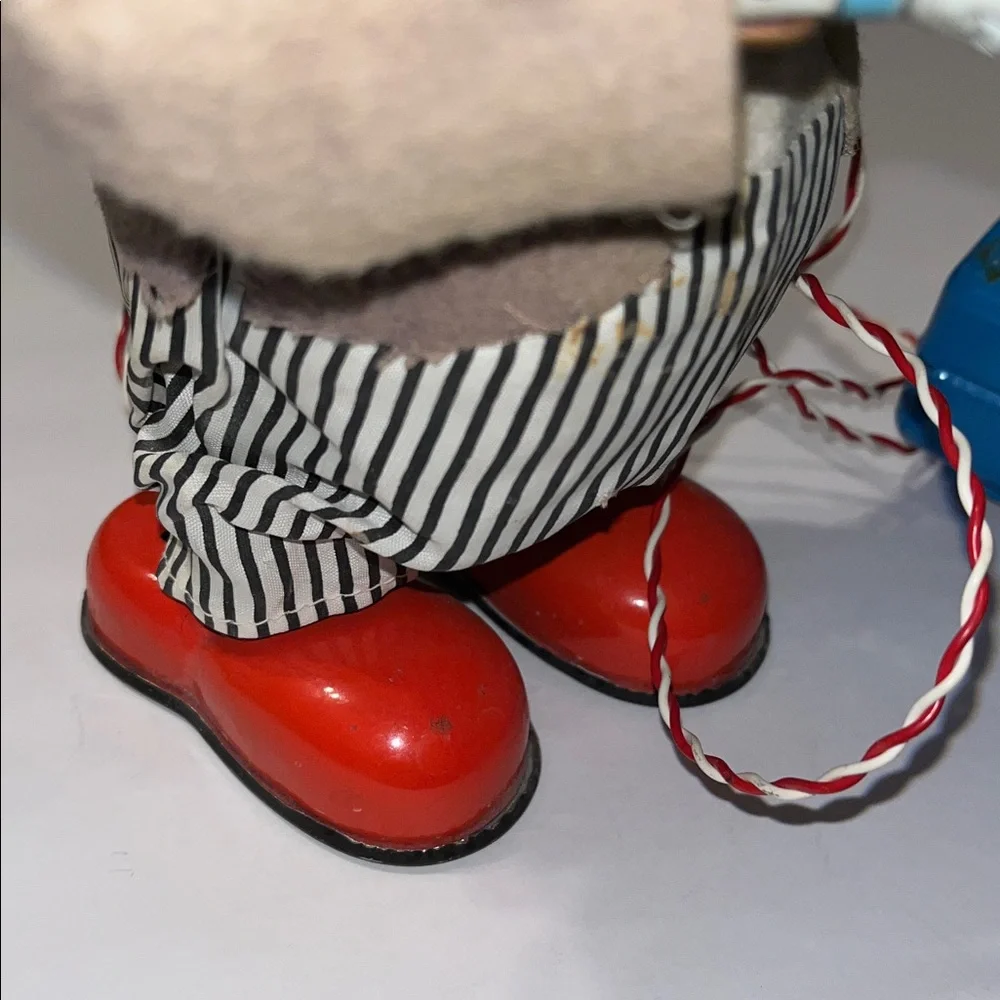 Vintage Marusan SAN SMOKING PAPA BEAR Battery operated Tin Toy *As Is - Picture 3 of 11